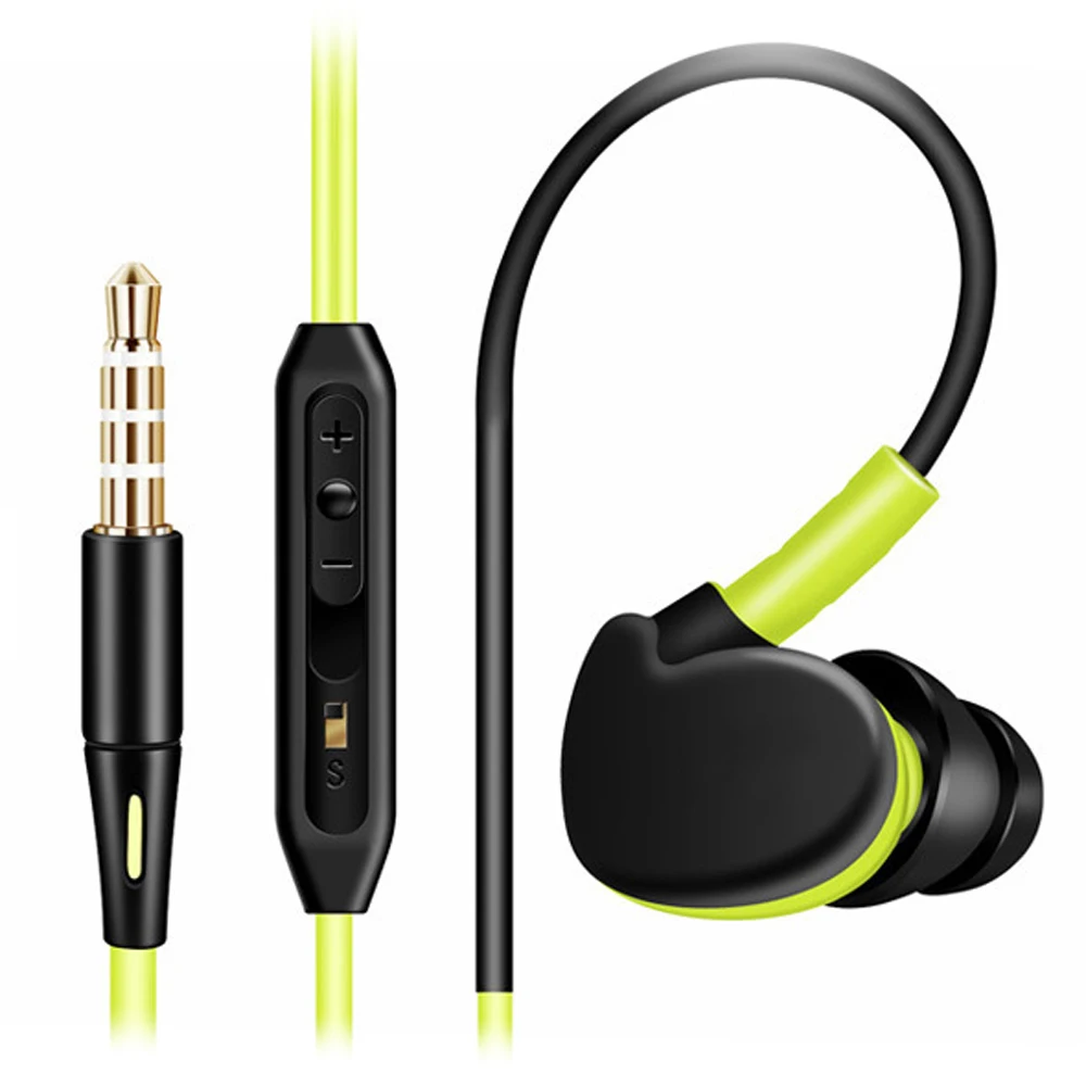 50 шт./партия спортивные наушники вкладыши с микрофоном|Наушники и гарнитуры| |