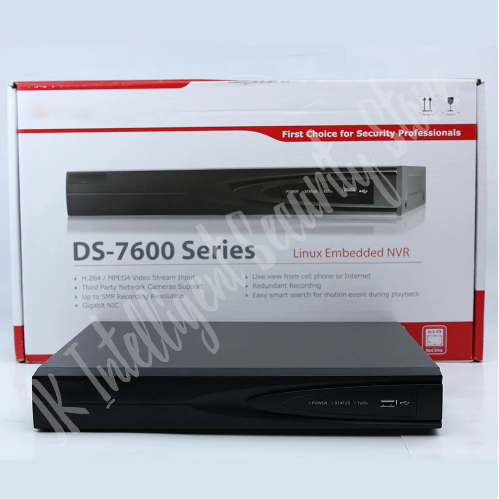 Hikvision бесплатная доставка в наличии DS-7616NI-E2/8 P 8CH NVR 2SATA сетевой видеорегистратор