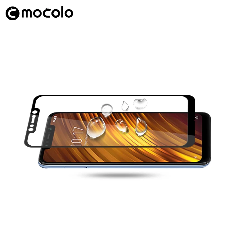 MOCOLO закаленное стекло для Xiaomi Pocophone F1 полноэкранная Защитная пленка Poco Индия