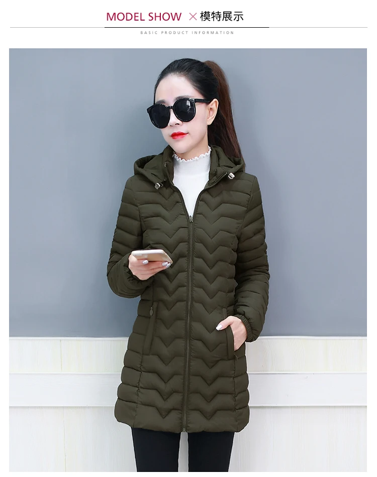 6XL, зимняя куртка, женские парки, большой размер, уплотненный, теплый, с капюшоном, длинный, тонкий, хлопок, пуховик, женские куртки, Parker, пальто, XA15
