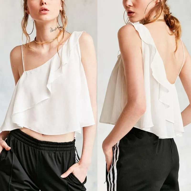 2018 модные женские туфли пикантные на одно плечо Лифчики свободные удобные