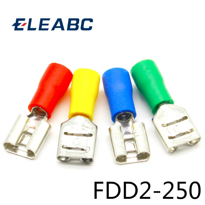 Розетка изолированная электрическая обжимная Клемма для разъемов 16 14 AWG кабель