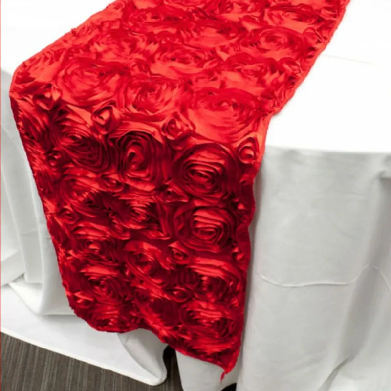 Marious Марка атласная Розетка столбец свадебные украшения стола для банкета