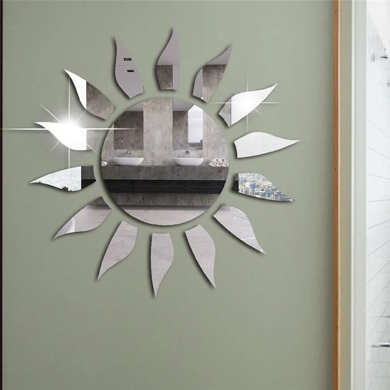 Новинка 2019 наклейки на стену с изображением солнца аксессуары для дома настенные