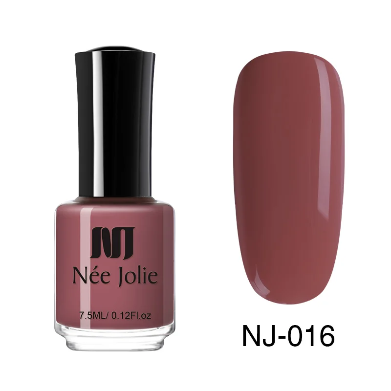7.5ml NJ016 NEE JOLIE 7,5 мл матовый лак для ногтей эффект ногтей цветной лак для ногтей маникюр Быстросохнущий лак для ногтей лак для пальцев - Цвет: 7.5ml NJ016
