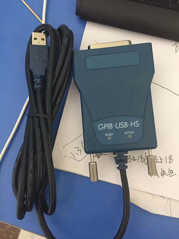 GPIB-USB-HS IEEE488 778927-01 interface USB HS GPIB Box cable | Электроника