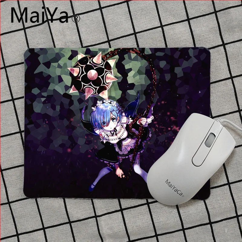 Maiya Высокое качество Re ZERO начало жизни в другом мире коврик для мышки в стиле аниме гладкой блокнот настольные компьютеры коврики игровой мышь Pad
