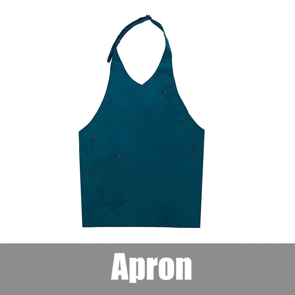 Apron 3 Платье-пачка с бантом фартук Для женщин Для мужчин Кухня магазин хлебобулочные шеф-повар, официант очистки выпечки парикмахеров Повседневная обувь столовой обеденный зал - Цвет: Apron 3