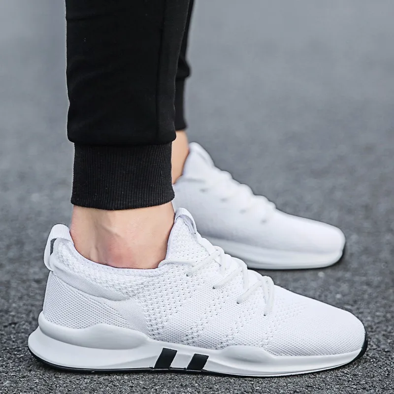 2019 Light Breathable Mesh Shoes Men Summer Casual Fashion Walking Comfortale Trainers Big Size 13 47 | Обувь