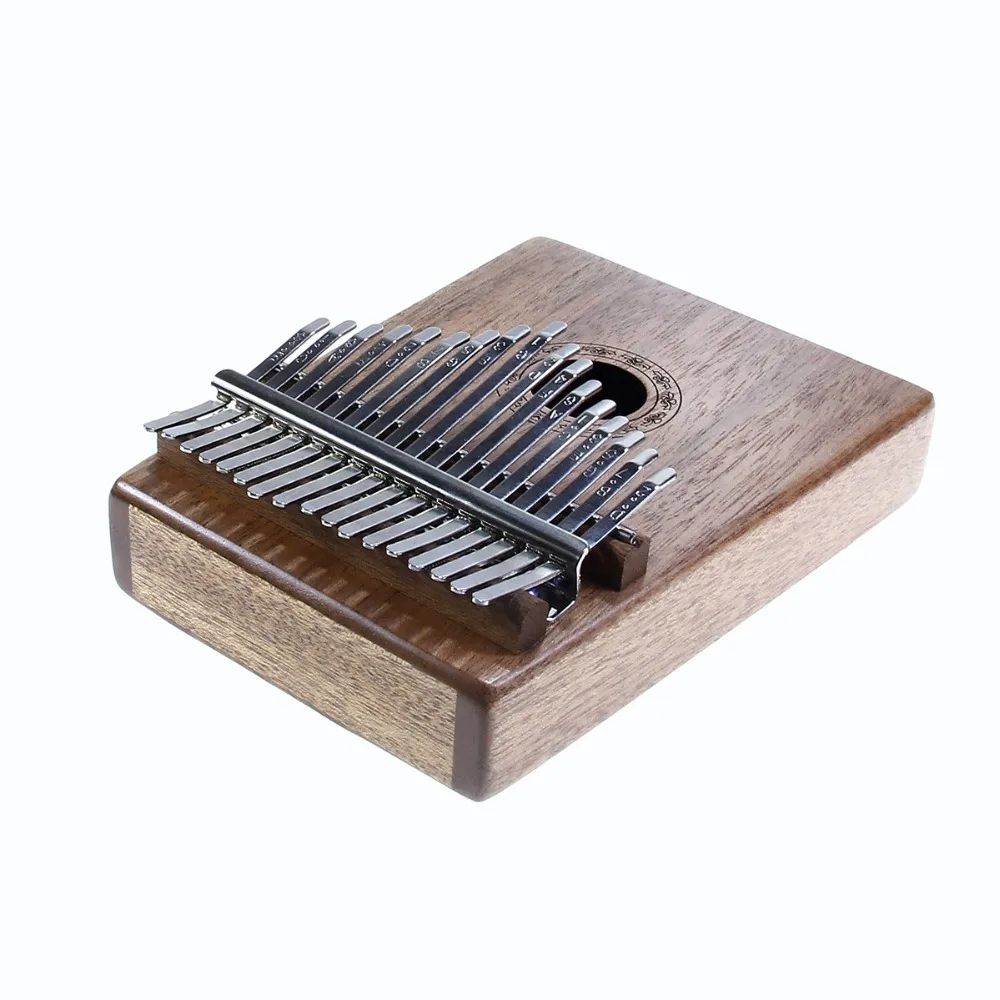 17 клавиш электрическое пианино Kalimba большой палец Mbira клавиатура из массива