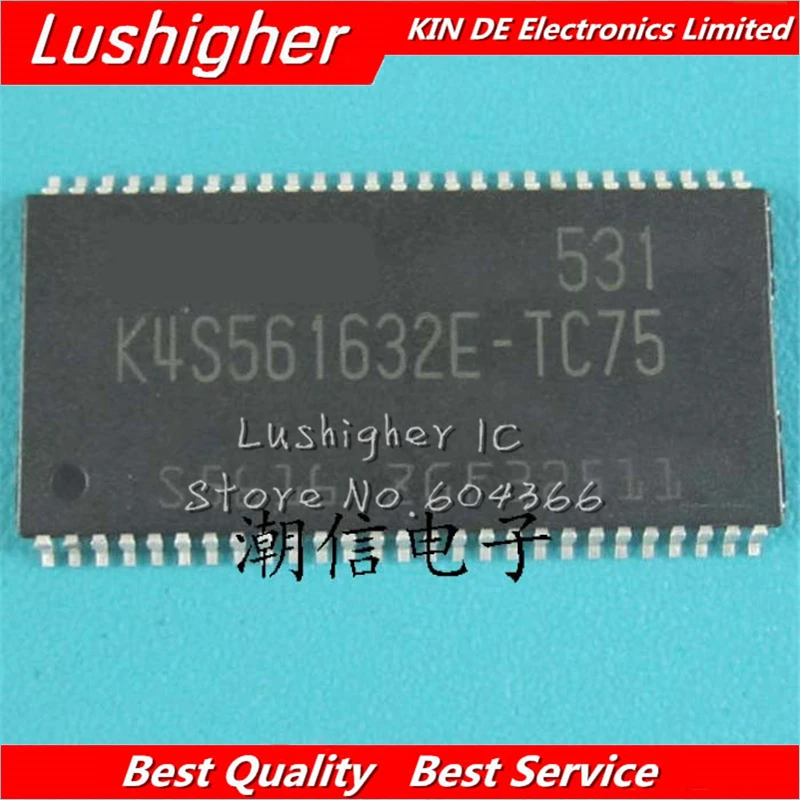 

10 шт телефон K4S561632E TSOP54