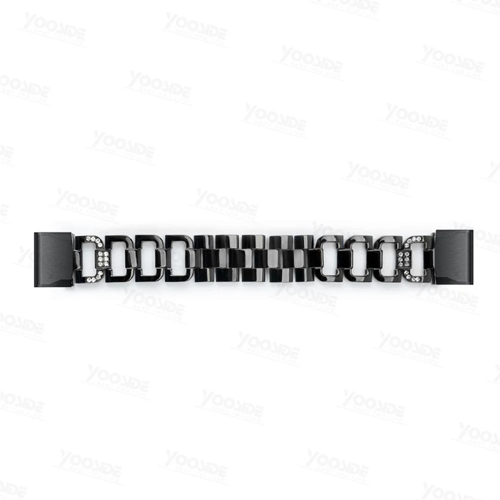 YOOSIDE 20 мм Quick Fit Bling Crystal Стразы из нержавеющей стали ремешок для часов Garmin Fenix 5S/5S Plus
