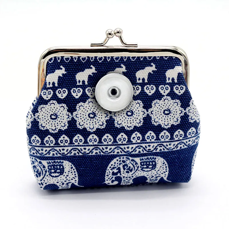 Кошельки для монет с узором в виде слона маленькие кошельки портативные сумочки