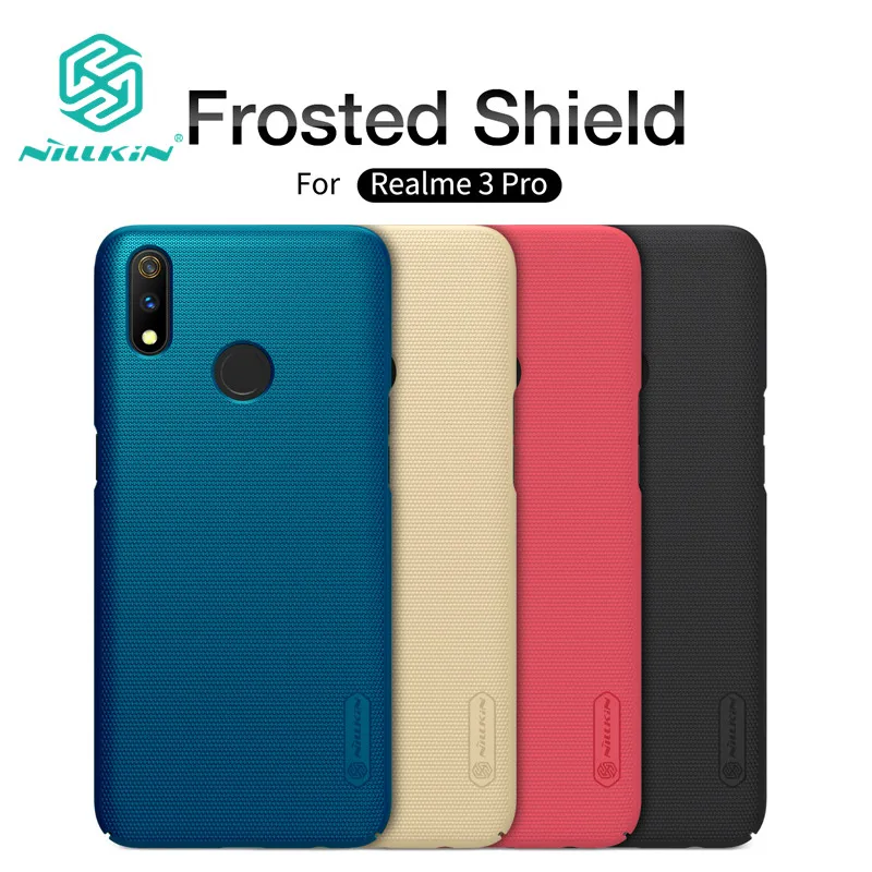 Оригинальный матовый чехол Nillkin для OPPO Realme 3 Pro жесткая задняя защитная оболочка X