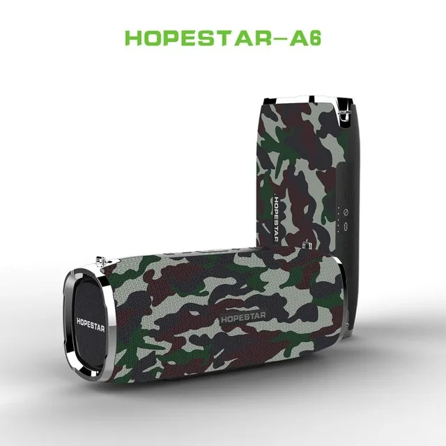 Camouflage Высокая мощность 35 Вт супер бас 4D стерео Bluetooth колонки водонепроницаемые портативные колонки музыкальный центр сабвуфер звуковая панель бум-бокс А6 - Цвет: Camouflage
