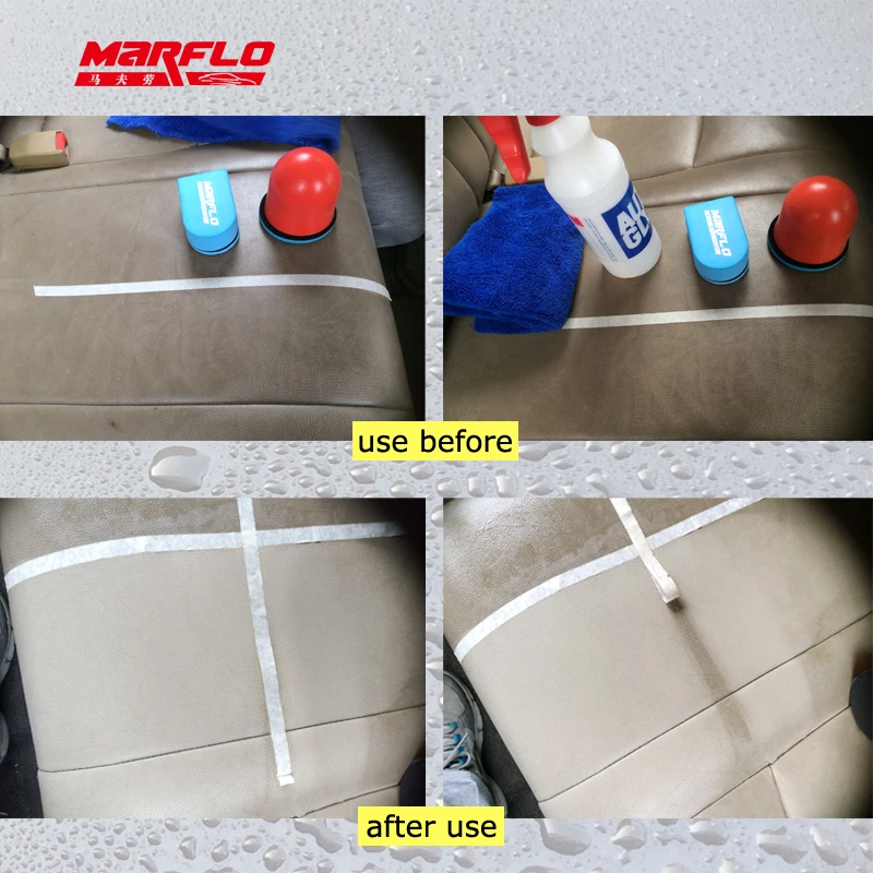 Marflo Nano щетка для мытья автомобиля Волшебная глиняная подкладка губка воска блок