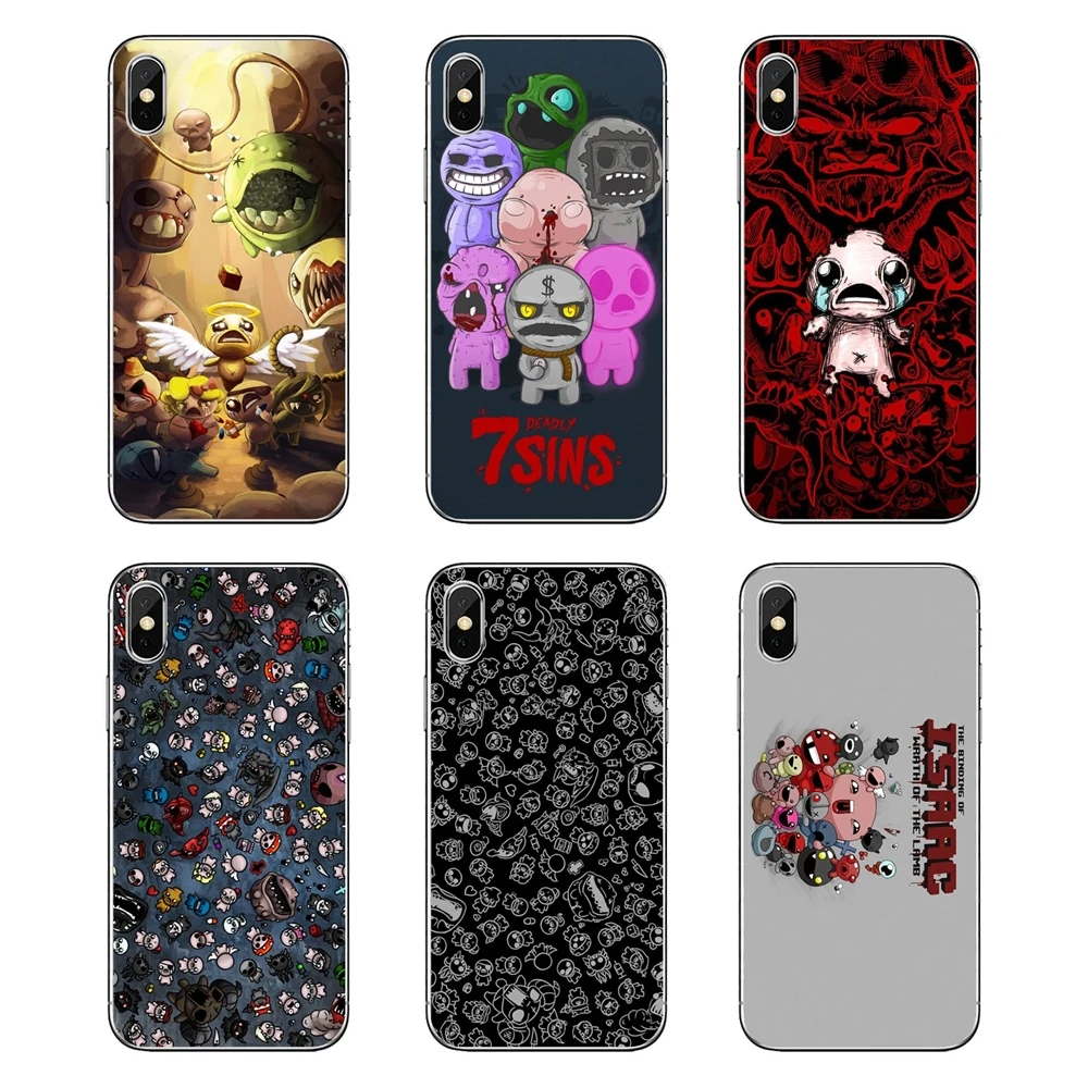 The Binding of Isaac Rebirth Game Poster Soft Transparent Covers For Samsung Galaxy Note 8 9 S9 S10 A8 A9 Star Lite Plus A6S A9S |