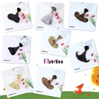 Bybrana 15 см * 100 см Температура термостойкие волосы куклы для 13 14 16 BJD DIY парики с волнистыми волосами для куклы