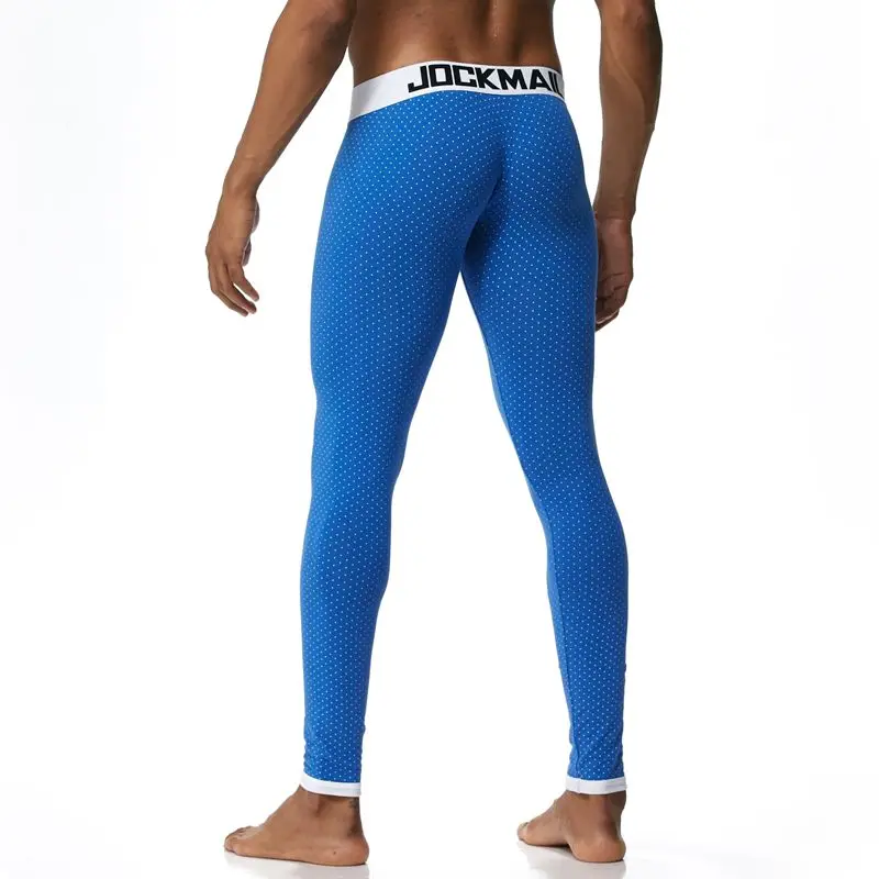 JOCKMAIL, мужское термобелье, Приталенные брюки, модное мужское нижнее белье, штаны в полоску, с принтом, камуфляж, sous vete, Мужские t homme