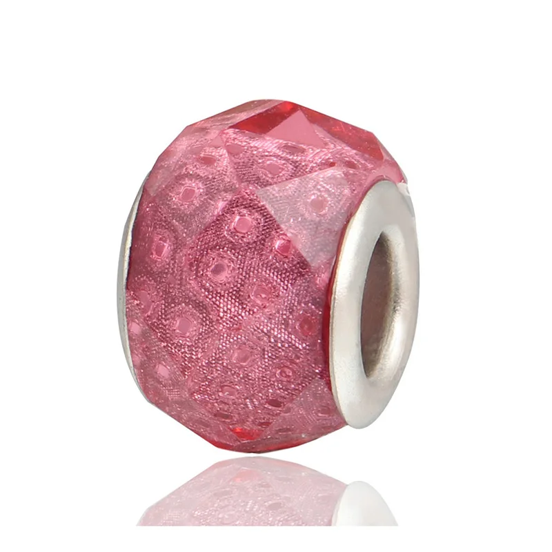 Hot Sale Murano Food Flower Color Resin Beads Fit Original Charms Bracelets Women Making Jewelry Valentine's Day Gifts Berloques |