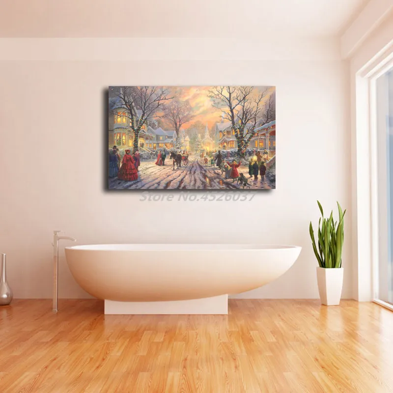 Настенные художественные плакаты Thomas Kinkade картины с изображением воспоминаний