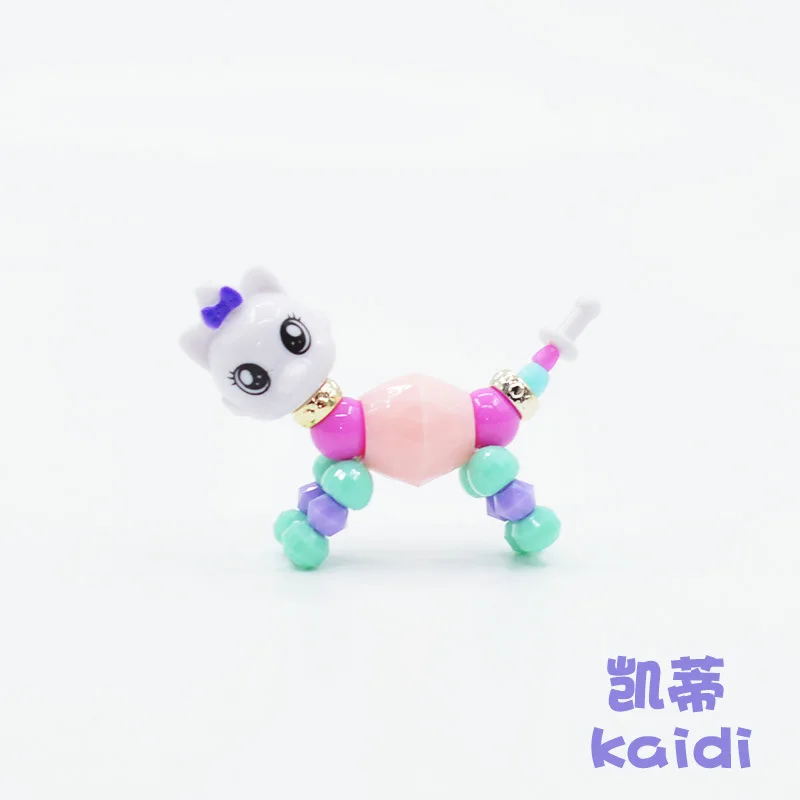 TOY024 1 шт., волшебный браслет с животными, скрученные браслеты для детей, скрученные браслеты для девочек, классические игрушки, волшебные трюки, вечерние игрушки, подарки на Рождество - Цвет: TOY024
