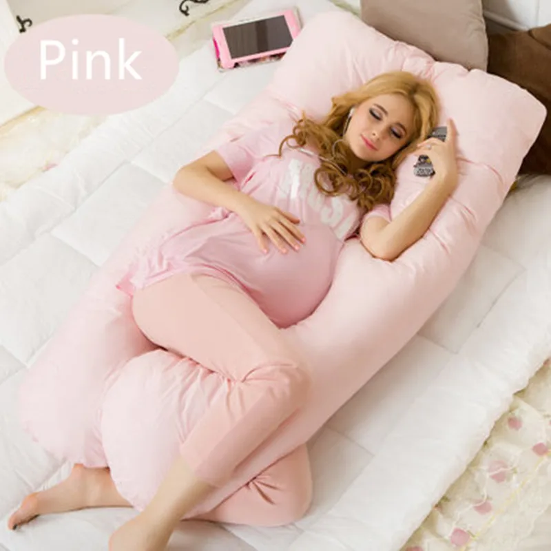 2019 U shape Maternity pillows pregnancy Comfortable Body pillow Women pregnant Side Sleepers cushion 130*70CM | Дом и сад - Фото №1