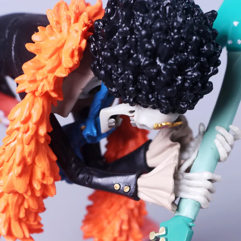 Коллекционная экшн-фигурка Luffy король душ музыкант Брук 2D3Y из ПВХ ограниченной