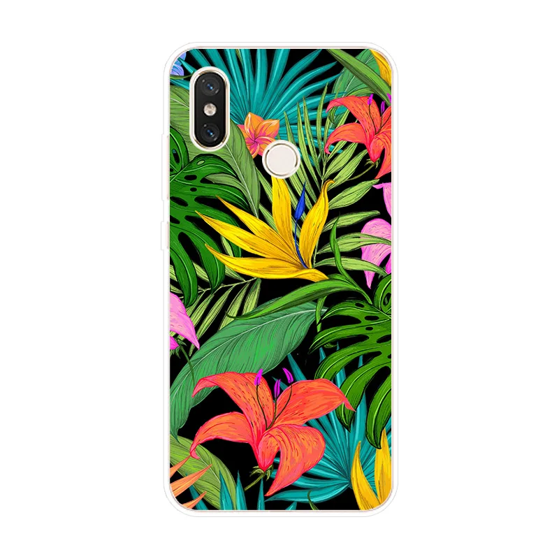Чехол для телефона Xiaomi Mi 8 9 SE Lite Pro Mix 2 S 3 Pocophone F1 чехол с цветами 5X A1 A2 6 6X Note |