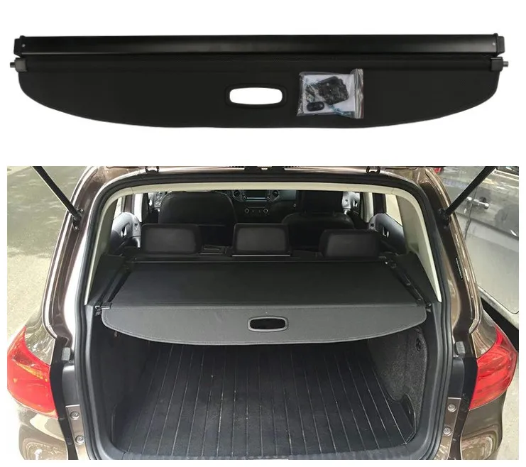 Для Volkswagen VW Tiguan 2010- Задняя Крышка багажника для багажника Защитная пленка высокого качества автомобильные аксессуары