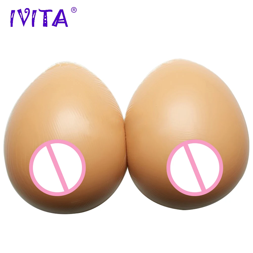 IVITA 3600 г искусственная силиконовая грудь для трансвеститов транссексуалов