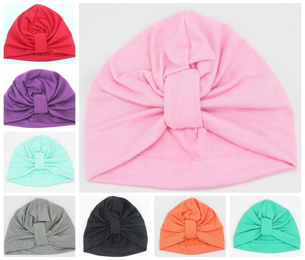 

10 pcs/lot, Knotted Bohemian Style Turban Hat, Indian Hat Turban Headwrap