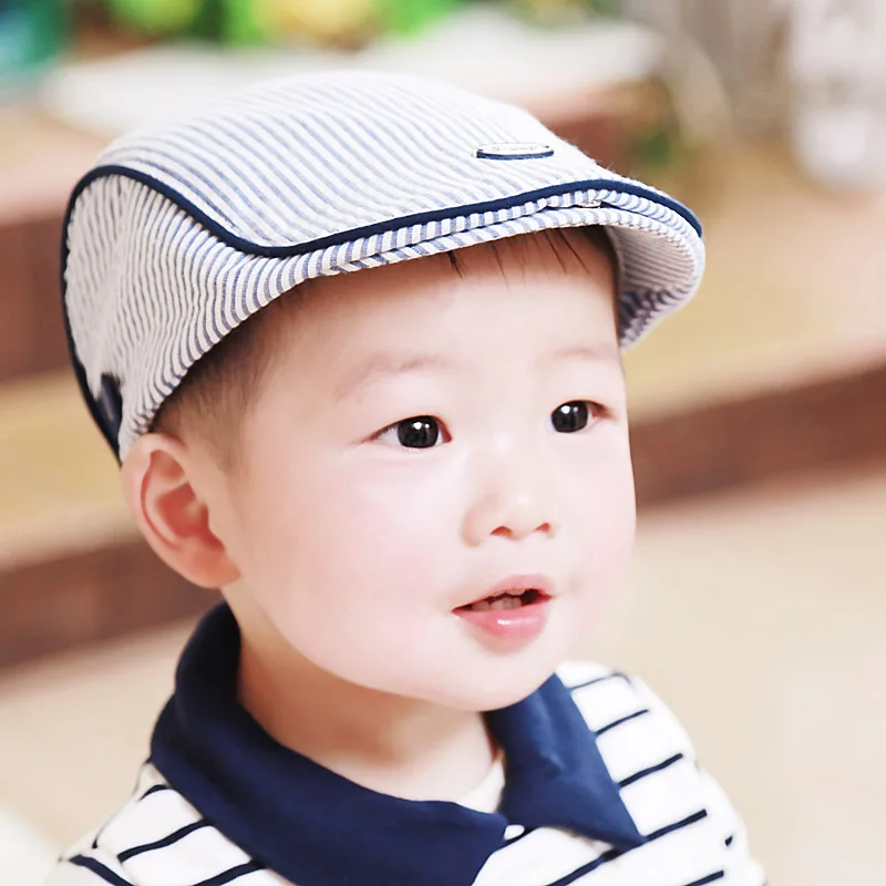 Детский хлопковый берет на возраст 0-2 года | Аксессуары для одежды