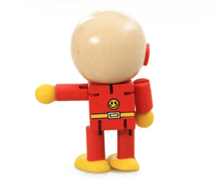 Детские деревянные детские игрушки из мультиков аниме мини Anpanman кукла