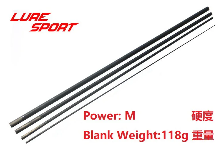LureSport 2 комплекта 2,7 м дорожная Удочка IM12 карбоновая заготовка 4 секции м силовая Удочка строительный компонент ремонтная Удочка DIY