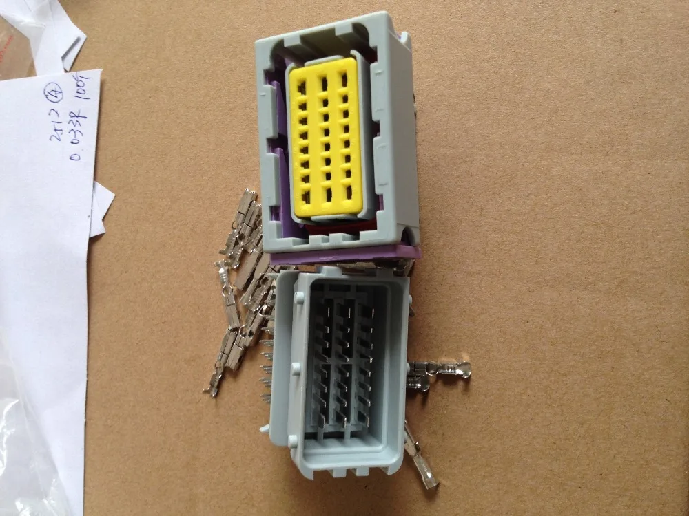 (Мужского и женского полный) ECU24 контактными разъемами автомобильной разъем ECU 24