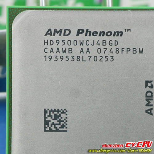 Процессор AMD Phenom X4 9500 четырехъядерный процессор (2 2 ГГц/2 м/95 Вт/2200 ГГц) Socket am2 +