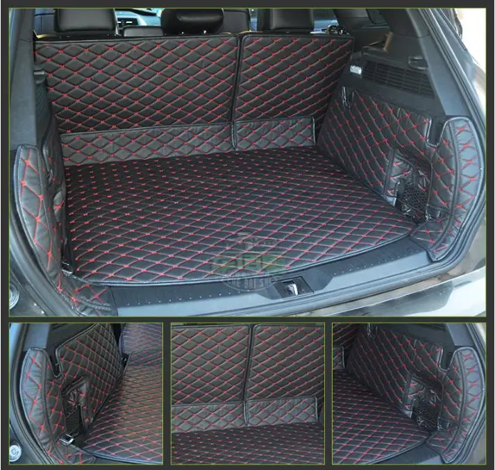 Полный задний багажник кассетного Коврики Этаж протектор ног pad S для Линкольн