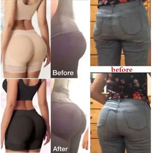 Поддельные задницы женские ягодицы и бедра Enhancer попой Мягкие Нижнее белье Трусики тело Формирователь бесшовные попки лифтинг трусики Boyshorts Shaper