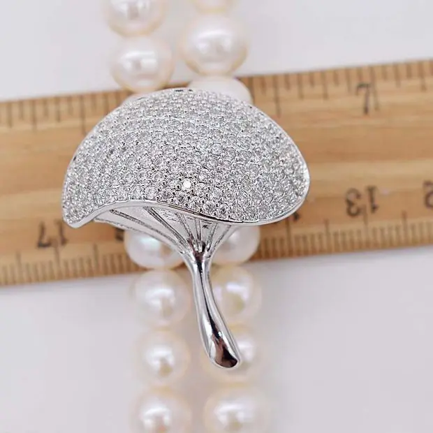 mushroom zircon 30mm Jewelry Clasp for making jewelry necklace DIY string wholesale hook FPPJ | Украшения и аксессуары