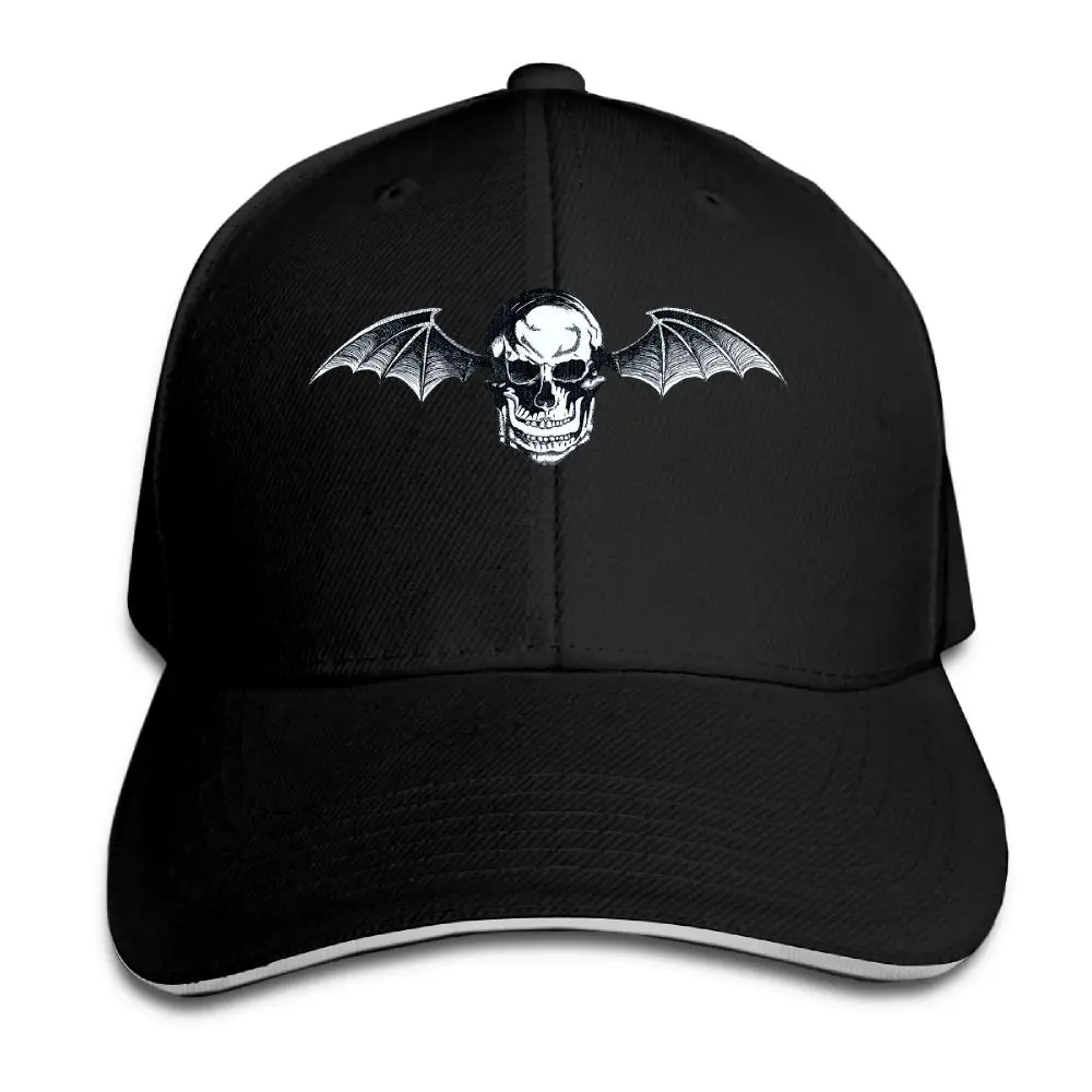 SAMCUSTOM Four Seasons Universal Casual Cap Summer sunshade Creative Avenged Sevenfold 3D Printing Visors Sandwich | Аксессуары для