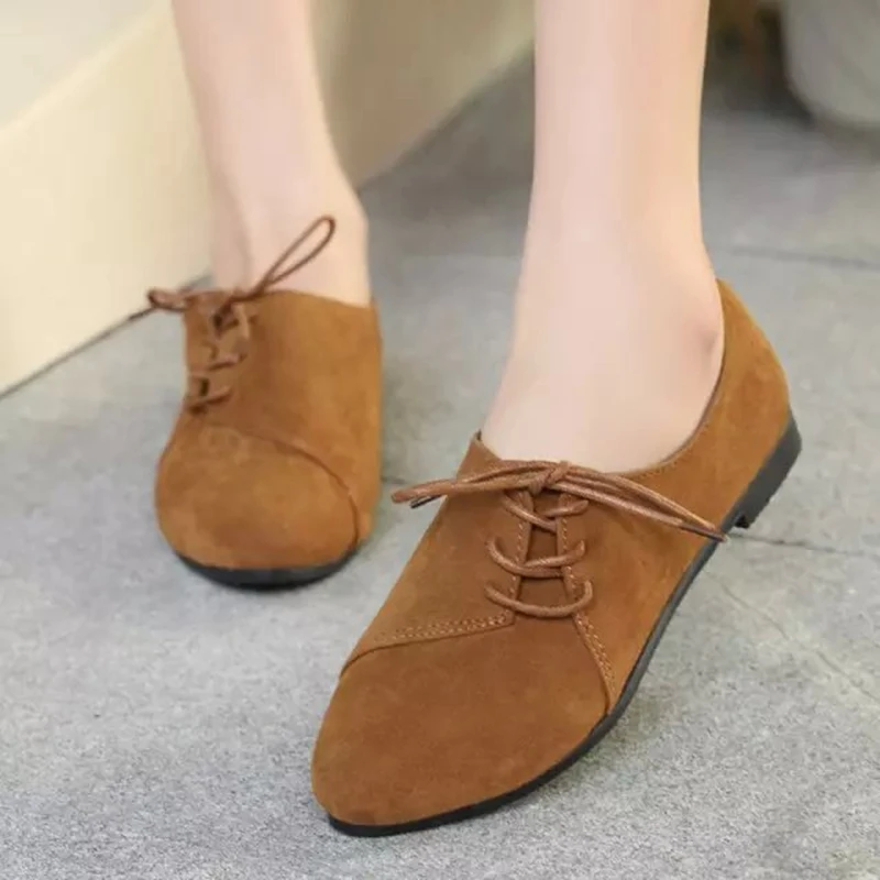 Лоферы на шнурках туфли платформе из мягкой кожи карамельных цветов Женская