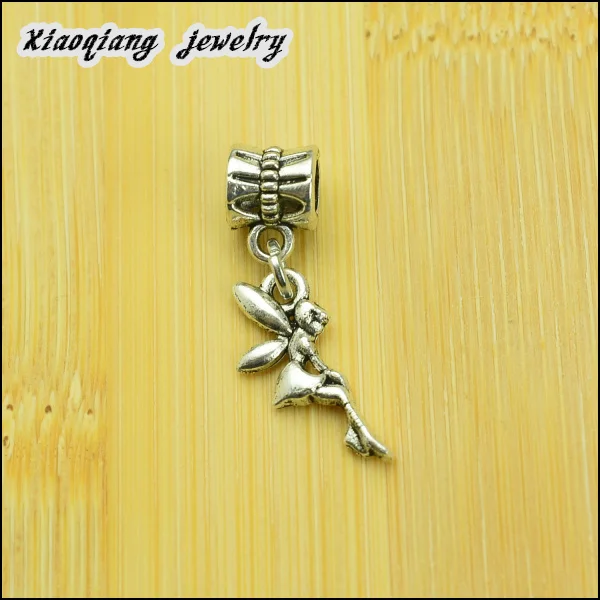Бесплатная доставка! 25 шт. подвеска в виде ангела тибетском стиле подходит для