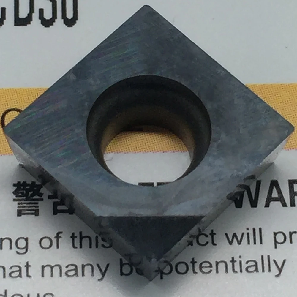 2pcs SCGW120404 PCD30 Insert Diamond blade tools Used for Aluminum Polycrystalline diamond PCD cnc | Инструменты