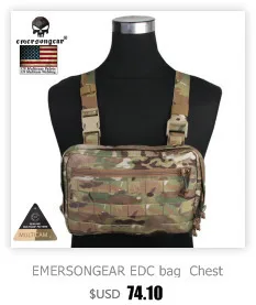 EMERSONGEAR Тактический Магнитный чехол с боковым вытягиванием подсумок M4 тактический Molle Mag крюк и петля боевой Мультикам EM9044