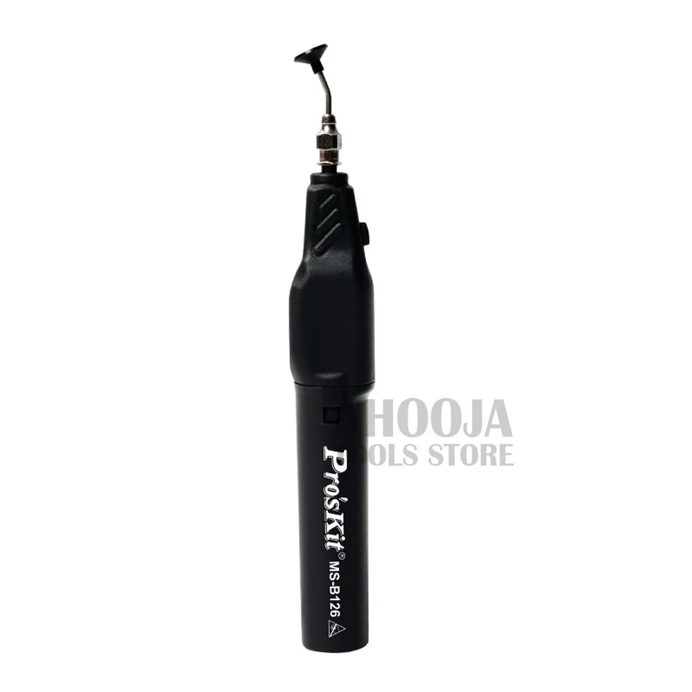 Pro'sKit мощный Электрический Вакуумный патрон Антистатическая присоска ручка для