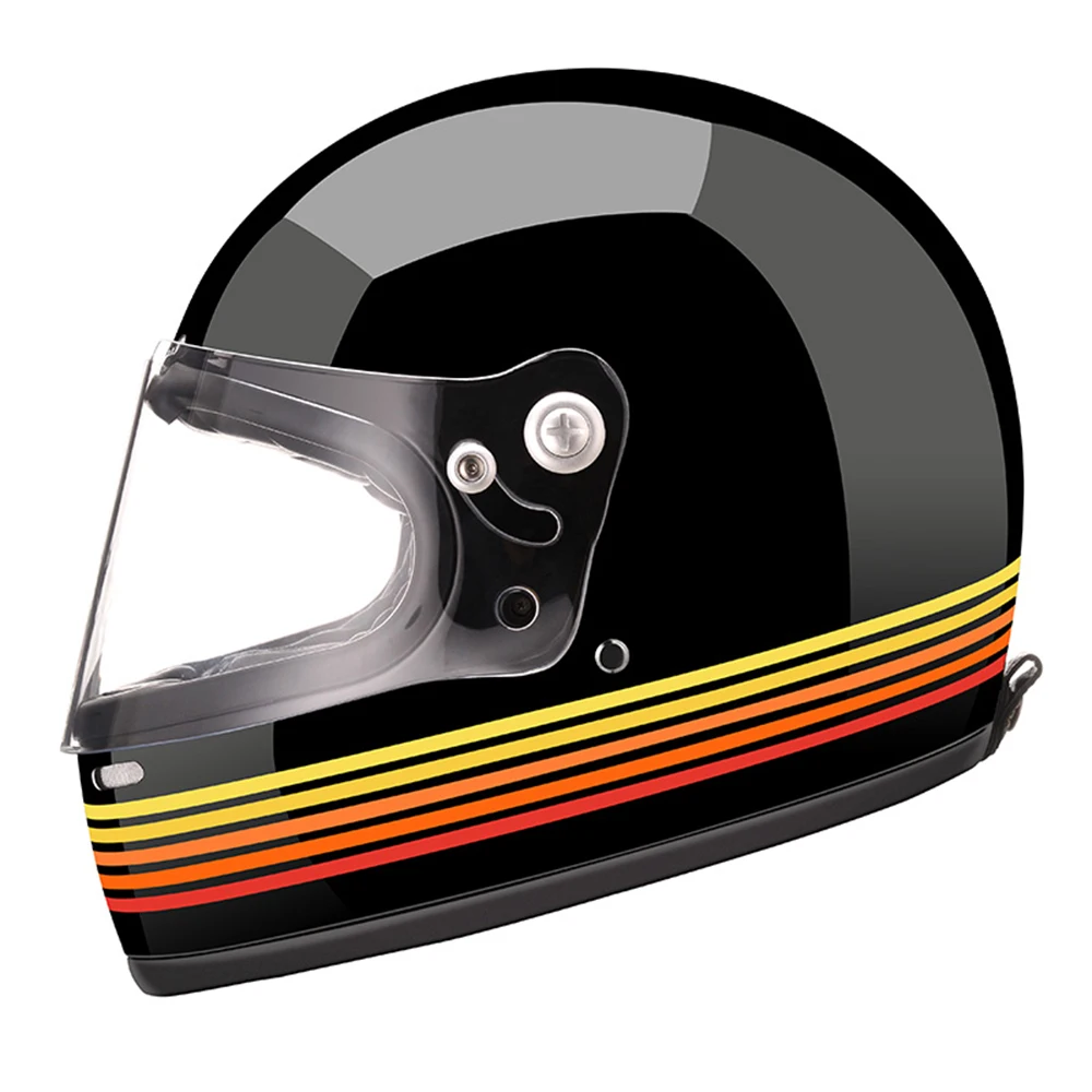 919 Bright black AMZ мотоциклетный шлем для мотокросса для мужчин и женщин Casco Moto из стекловолокна усиленный корпус мото шлемы - Цвет: 919 Bright black