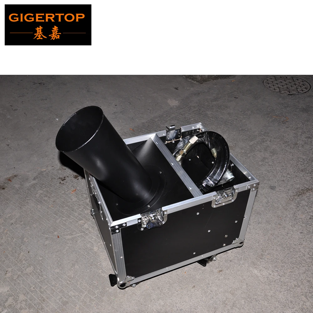 Бесплатная доставка машина для конфетти TIPTOP DMX 512 с 4 метровым шлангом пушка