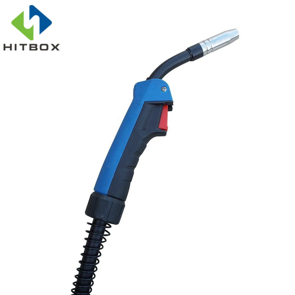 HITBOX Миг Факел MB15 10 средства ухода за кожей стоп сварки факел 150A 15AK 3M охладитель воздуха в среде инертного защитного газа аксессуары для сварки и резки