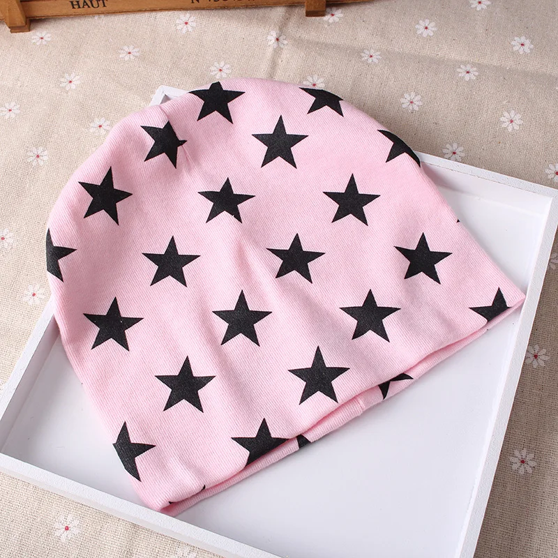 Новая стильная красивая детская шапка осенне-зимние детские хлопковые шапки